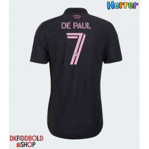Inter Miami Rodrigo De Paul #7 Udebanetrøje 2026-27 Kort ærmer Inter Miami Rodrigo De Paul #7 Udebanetrøje 2026-27 Kort ærmer